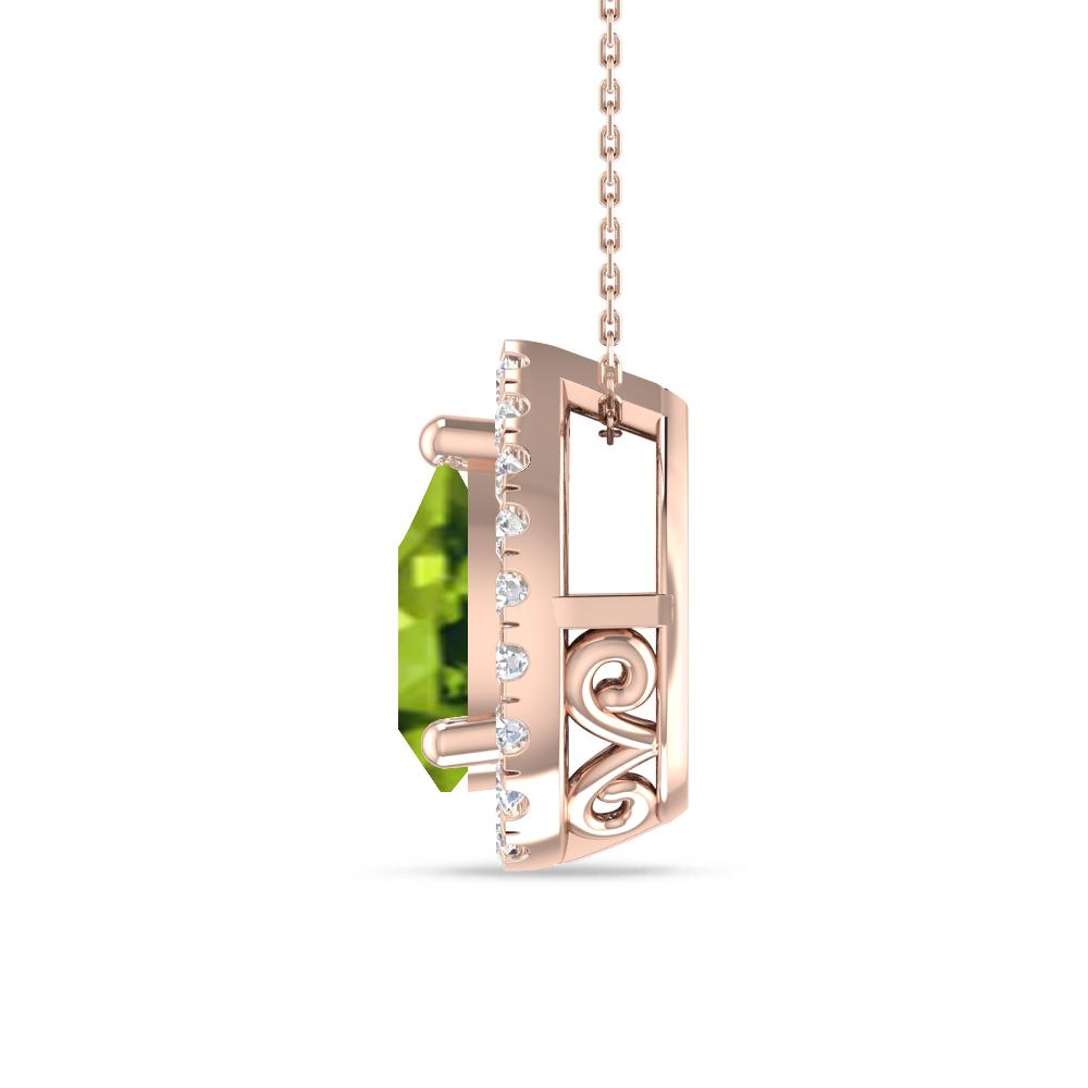 Rose Gold - Peridot