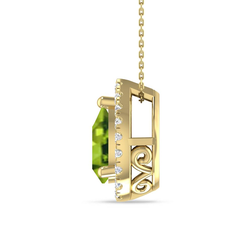 Yellow Gold - Peridot
