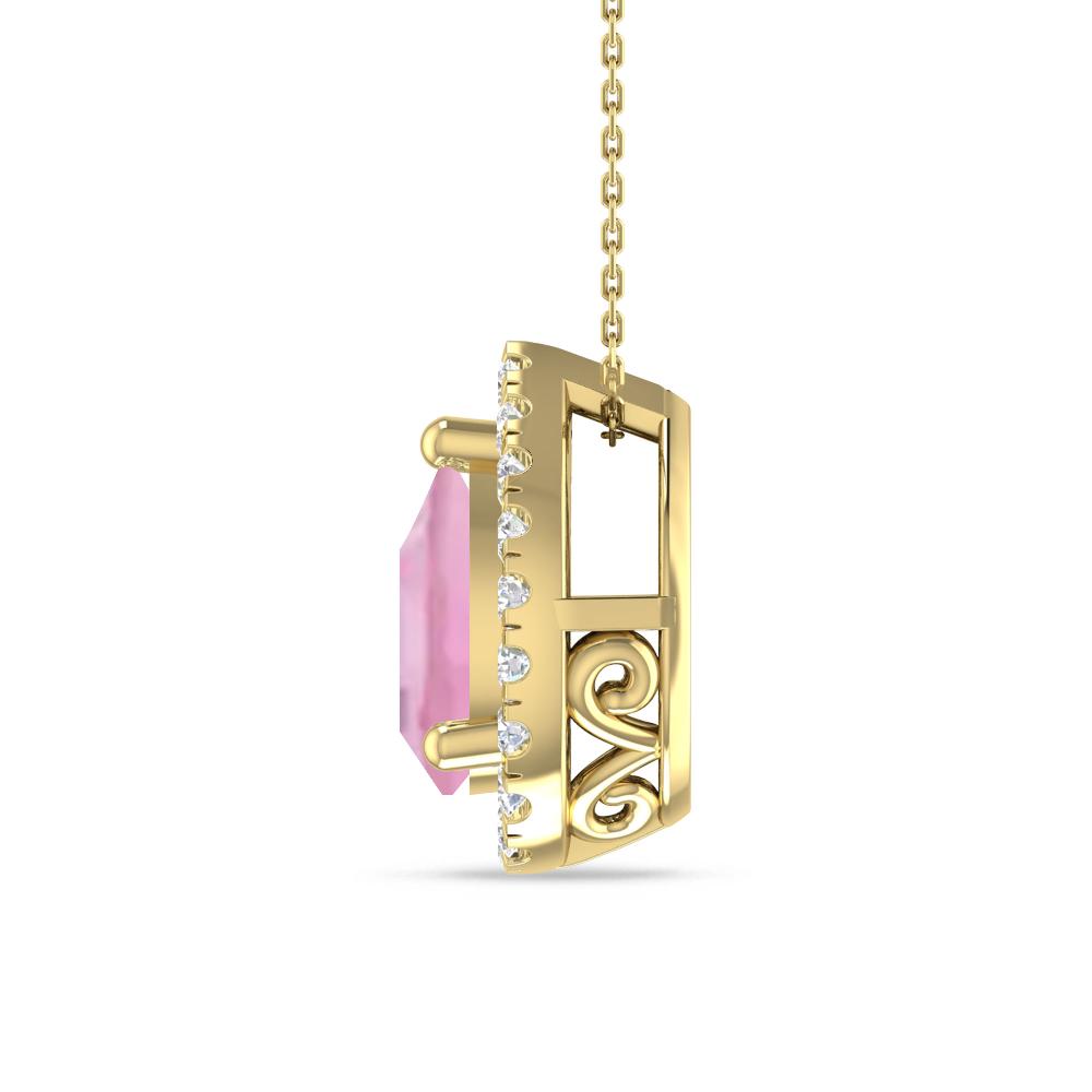 White Gold - Pink Tourmaline