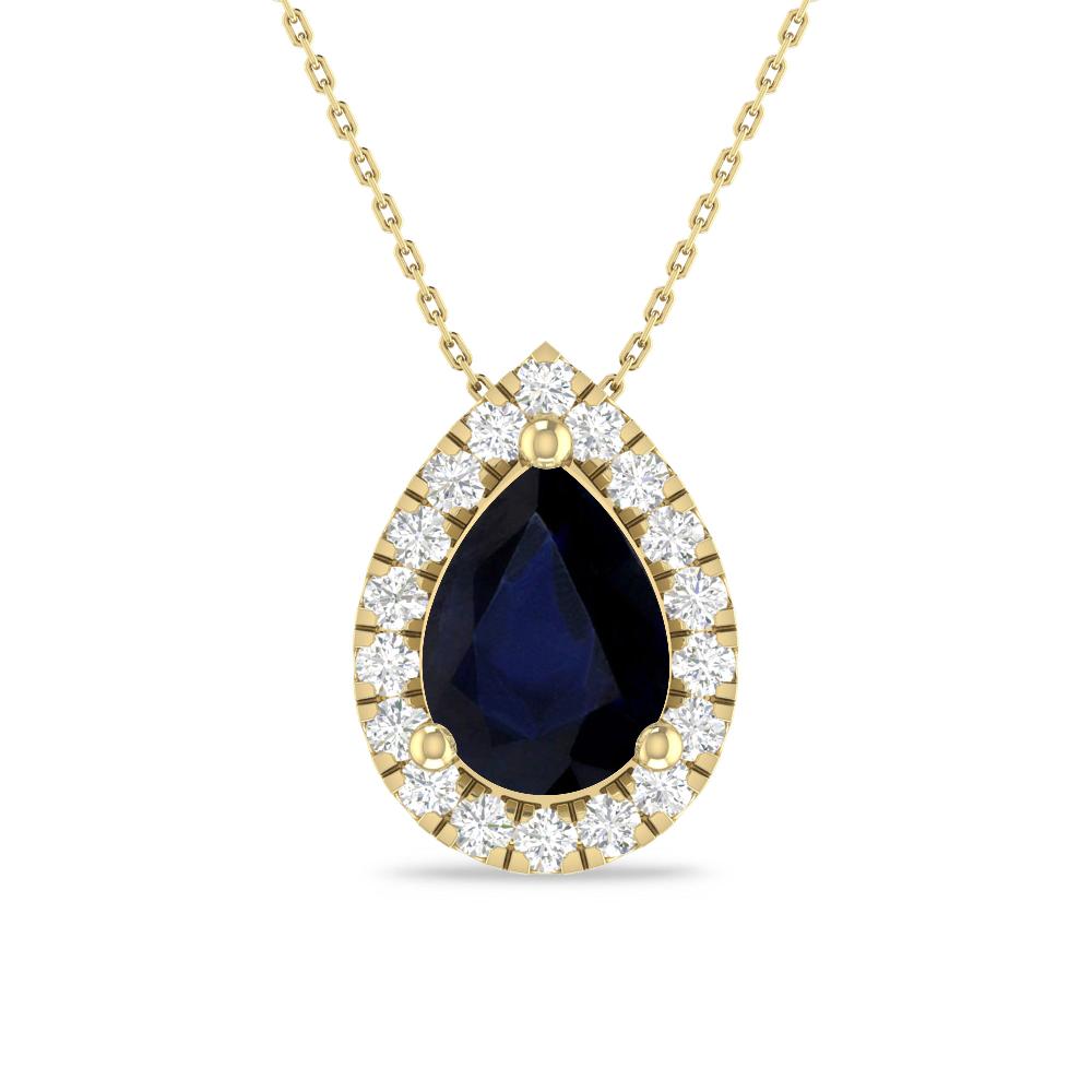Yellow Gold - Sapphire
