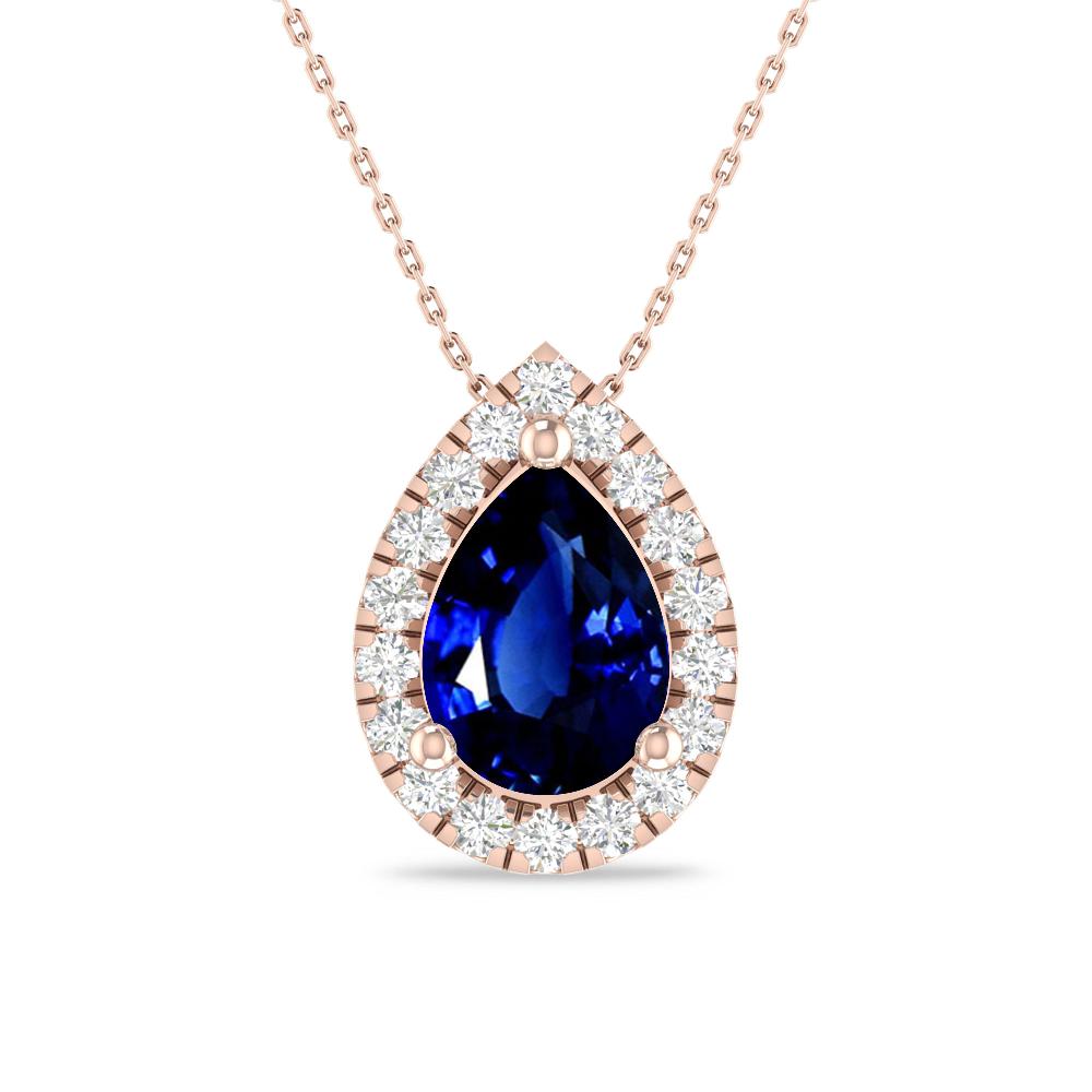 Rose Gold - Sapphire