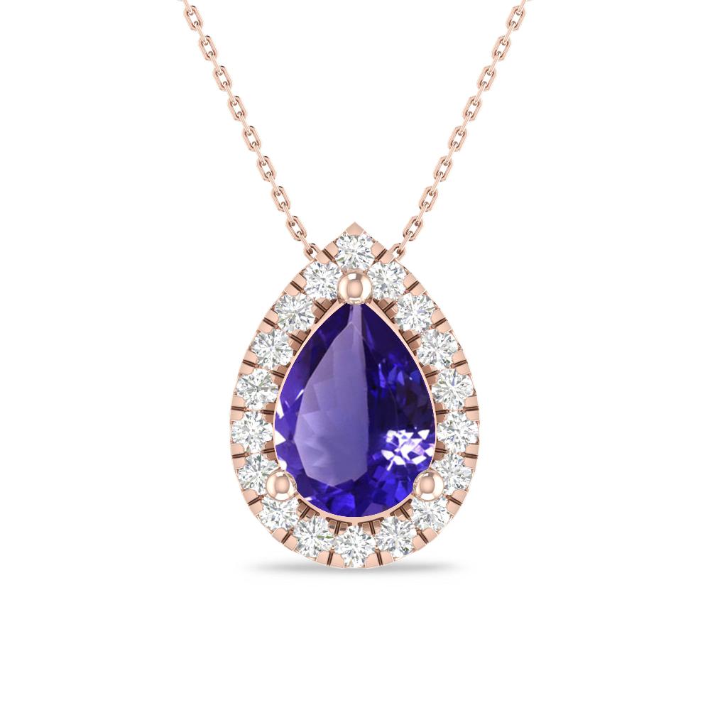 Rose Gold - Tanzanite