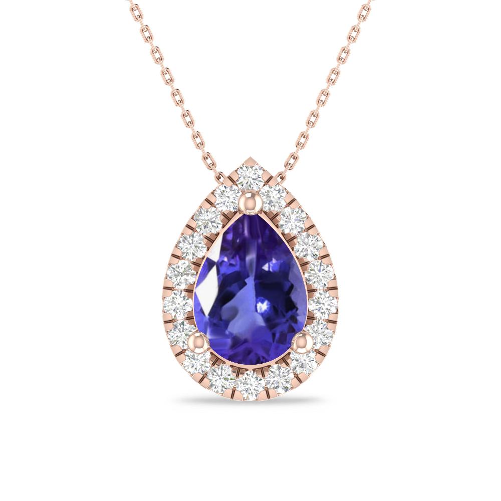 Rose Gold - Tanzanite