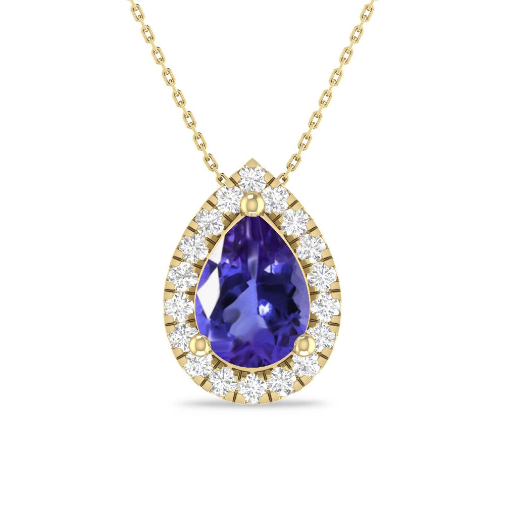 Yellow Gold - Tanzanite