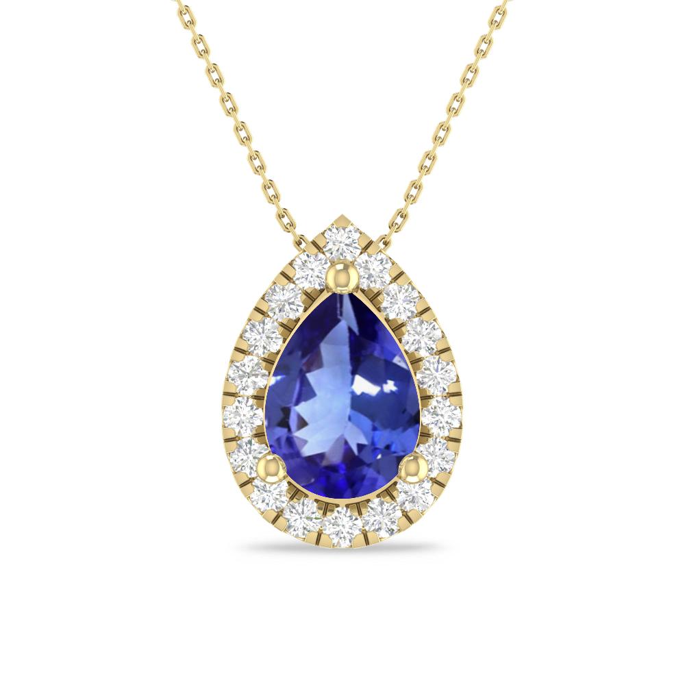 Yellow Gold - Tanzanite