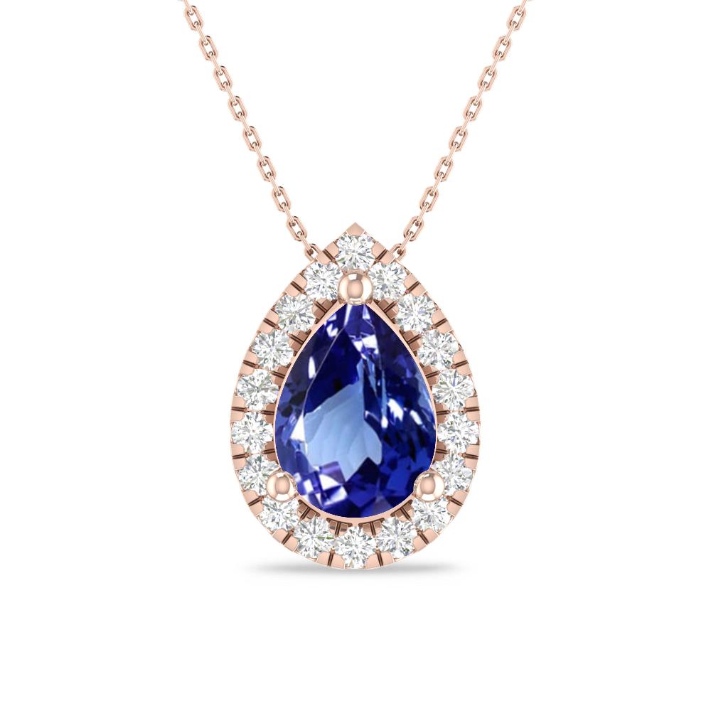 Rose Gold - Tanzanite