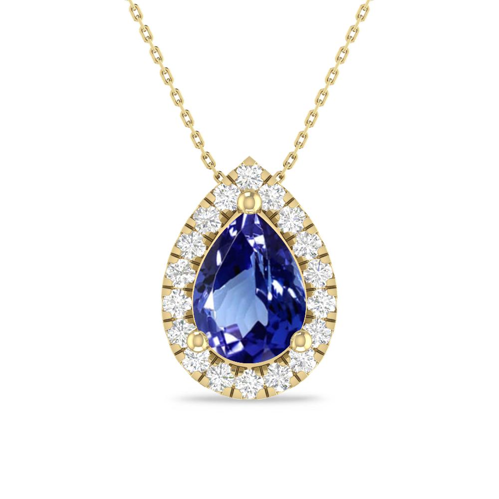 Yellow Gold - Tanzanite