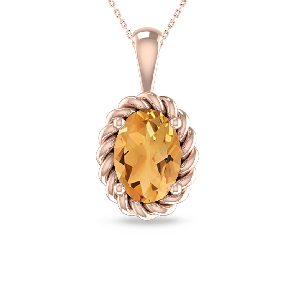 Rose Gold - Citrine