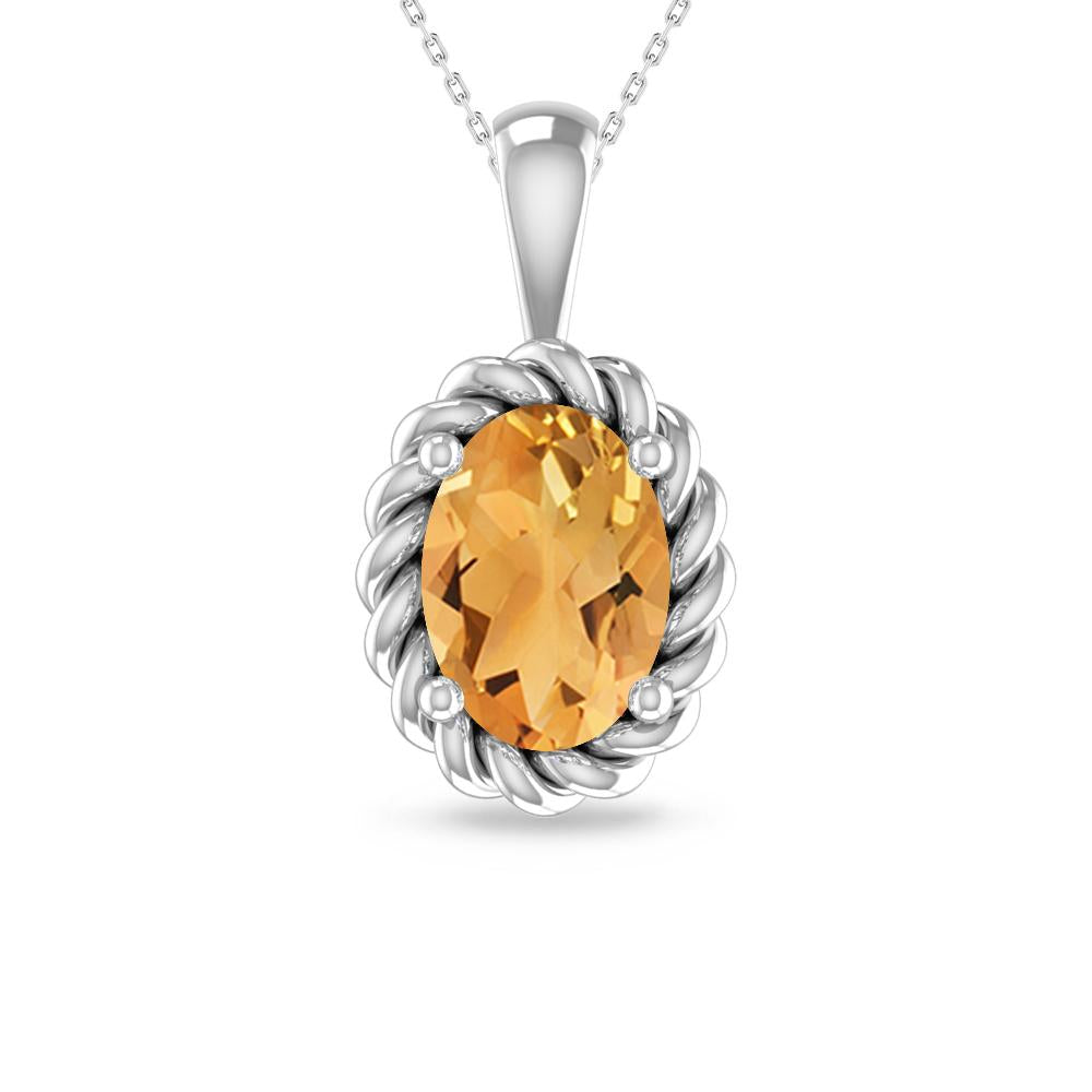 White Gold - Citrine