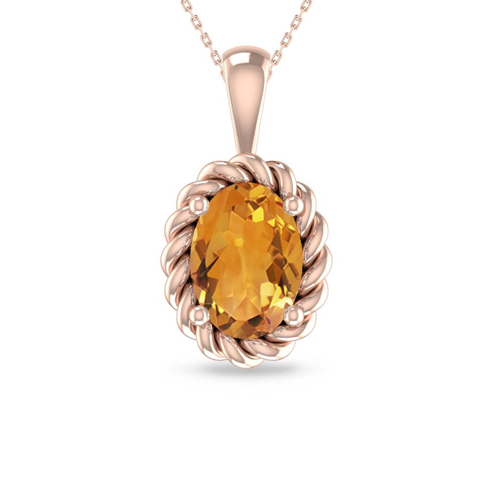 Rose Gold - Citrine