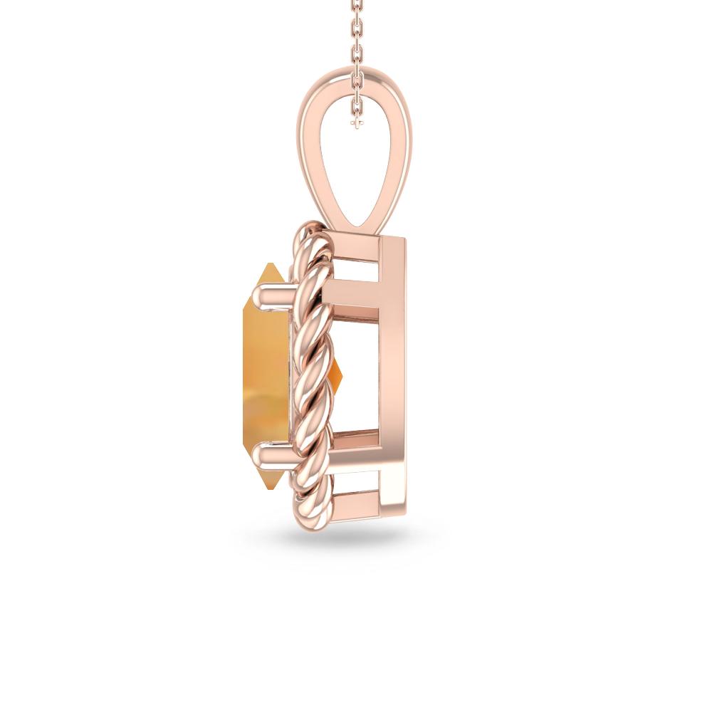 Rose Gold - Citrine