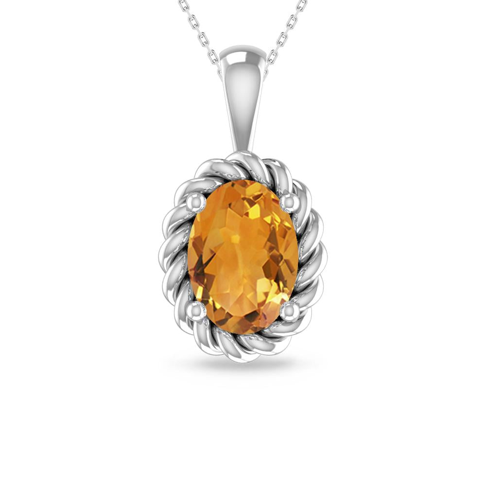 White Gold - Citrine