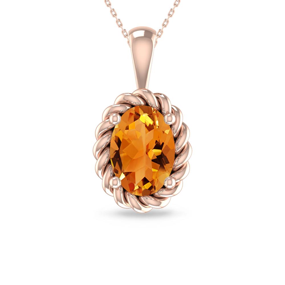 Rose Gold - Citrine
