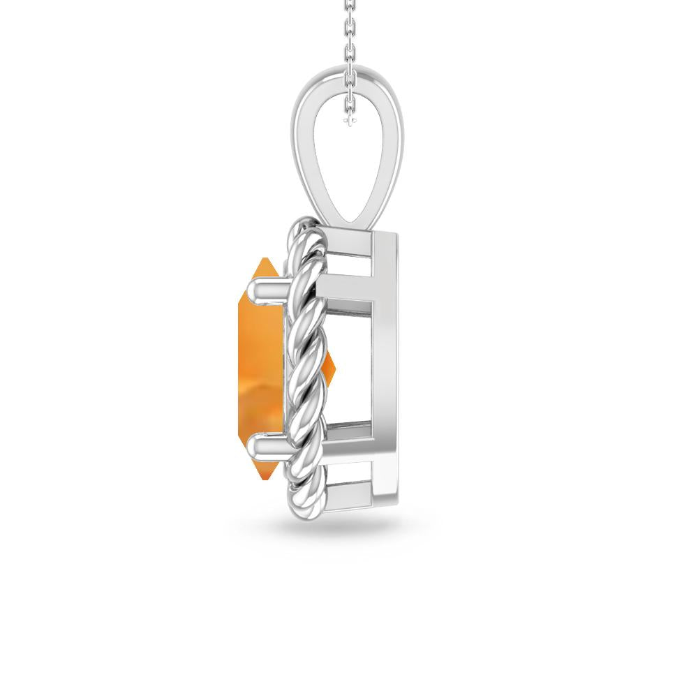 White Gold - Citrine