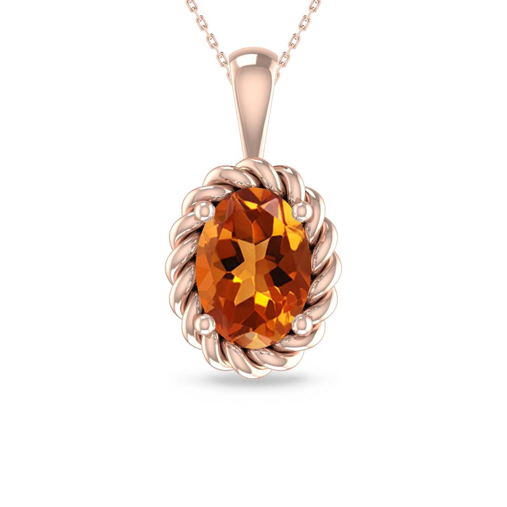 Rose Gold - Citrine
