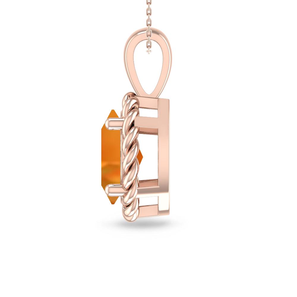 Rose Gold - Citrine