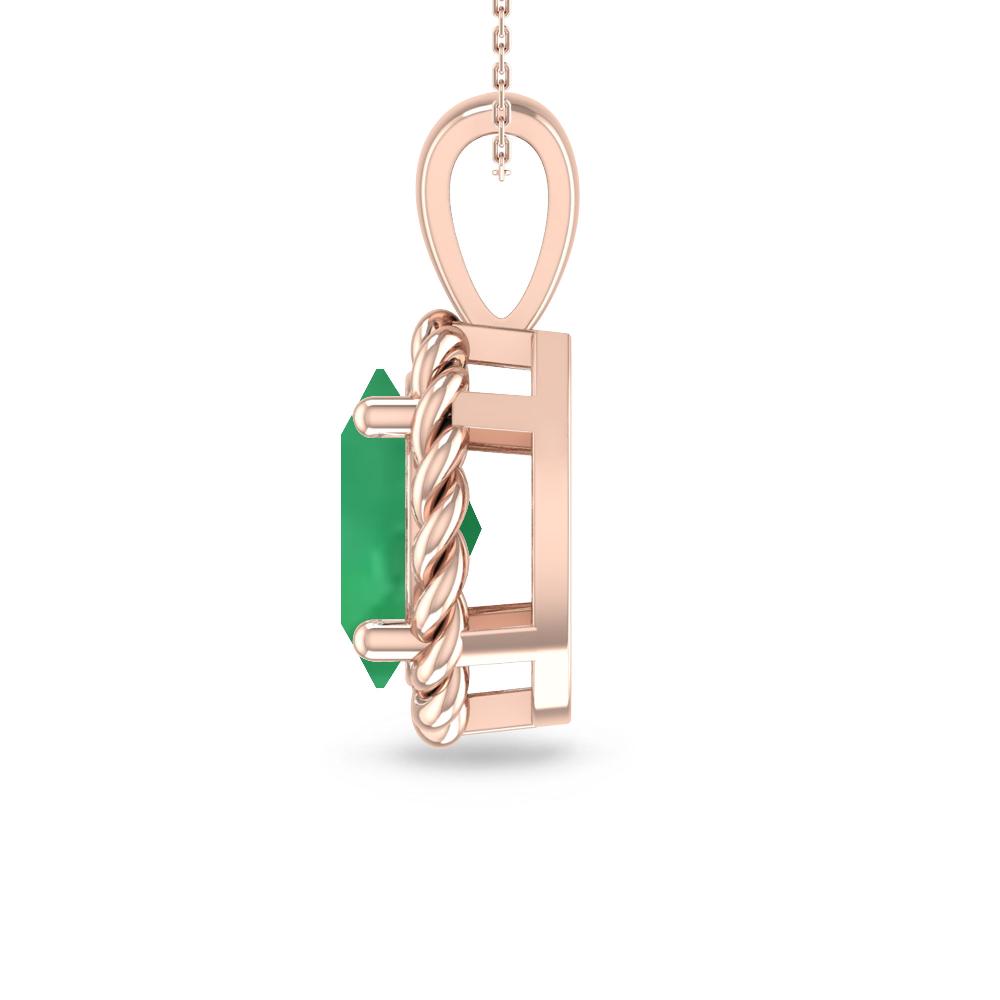 Rose Gold - Emerald