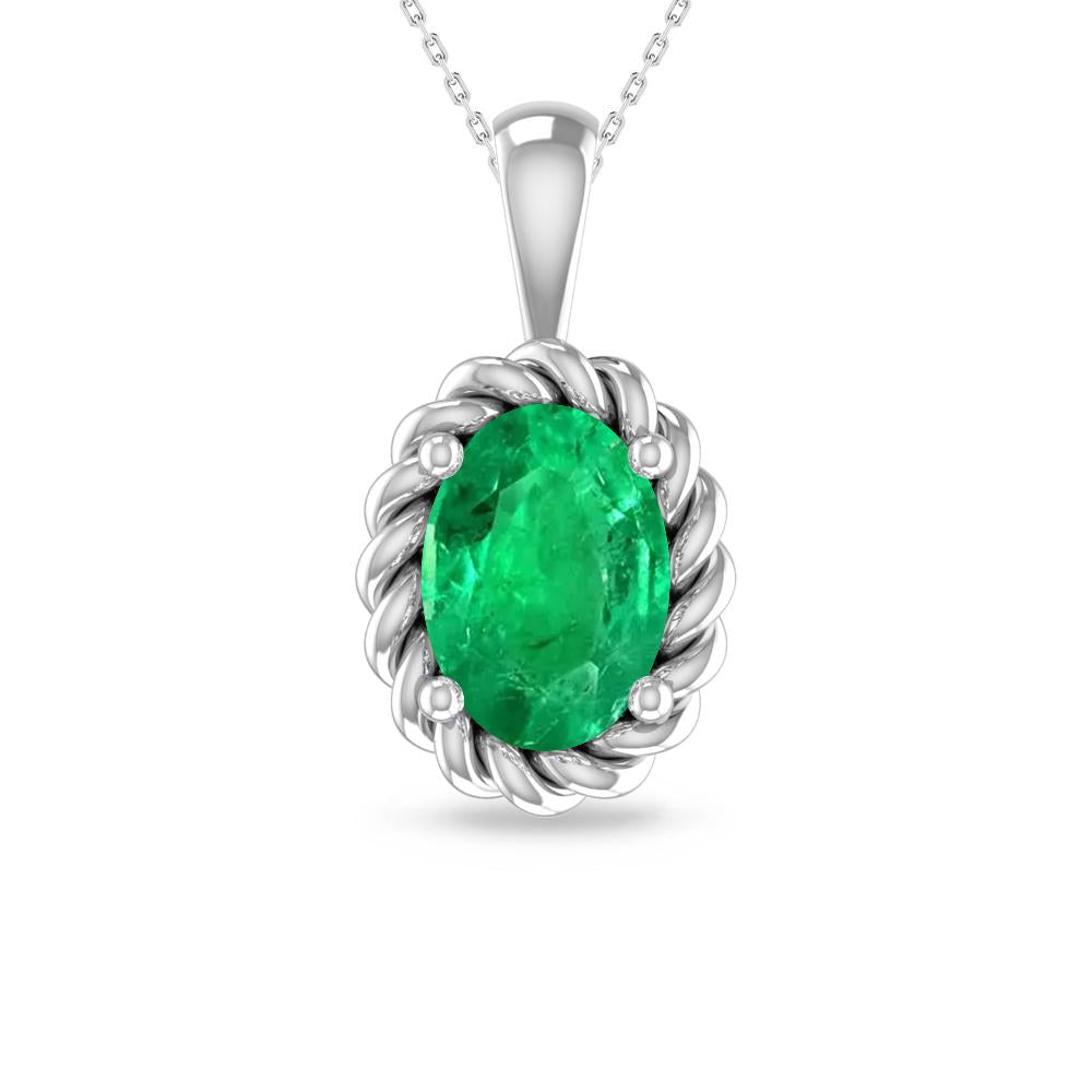 White Gold - Emerald