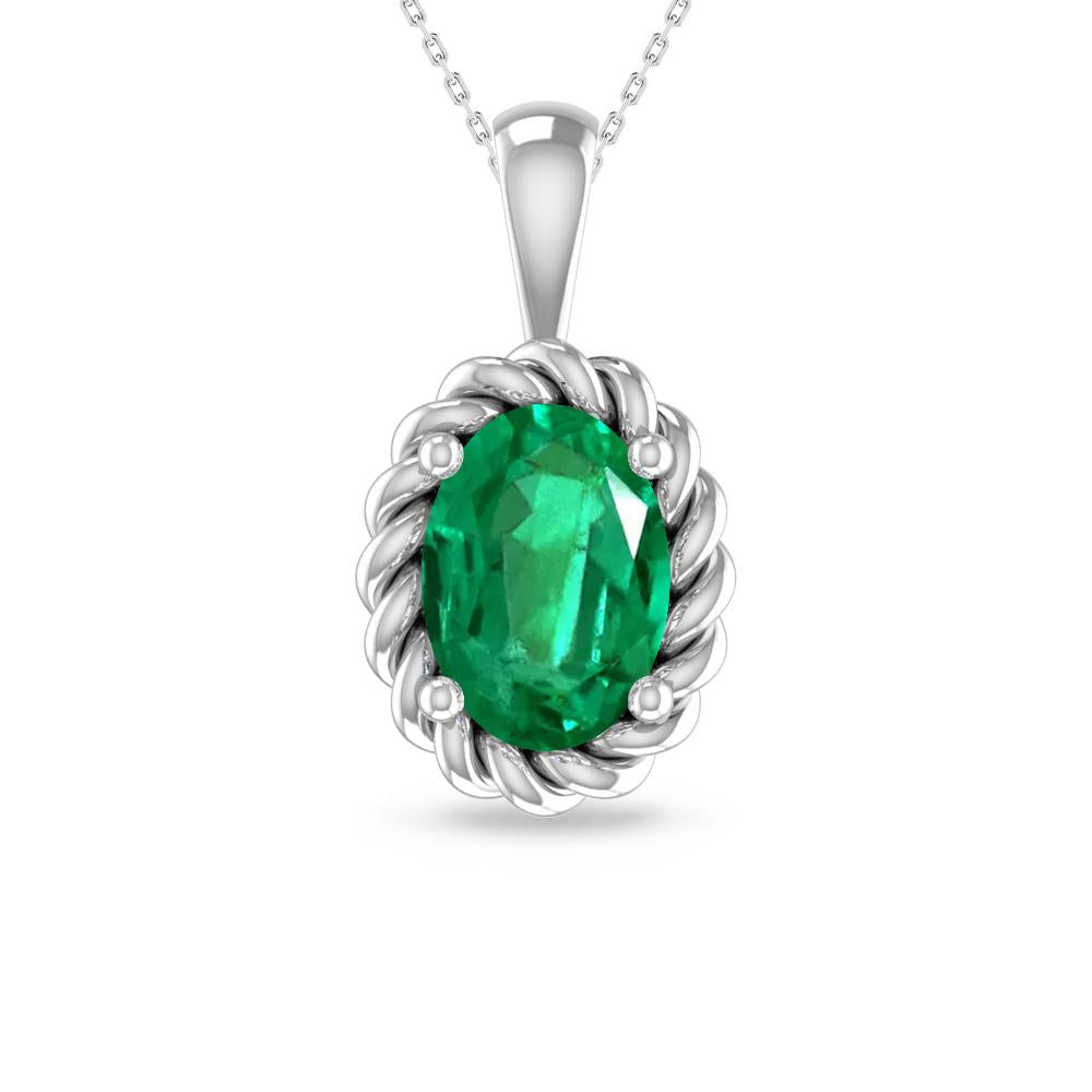White Gold - Emerald