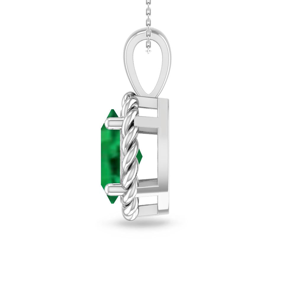 White Gold - Emerald