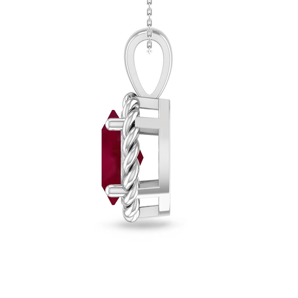White Gold - Garnet