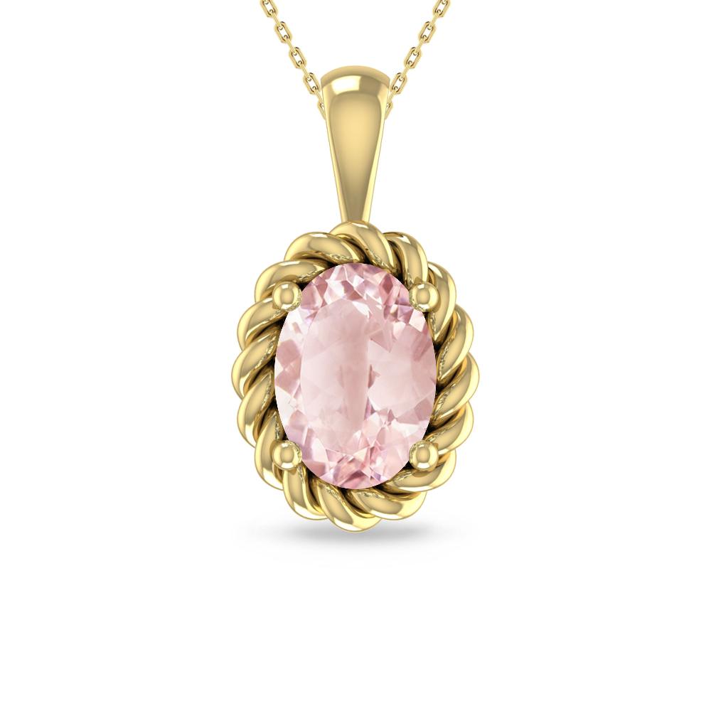 Yellow Gold - Morganite