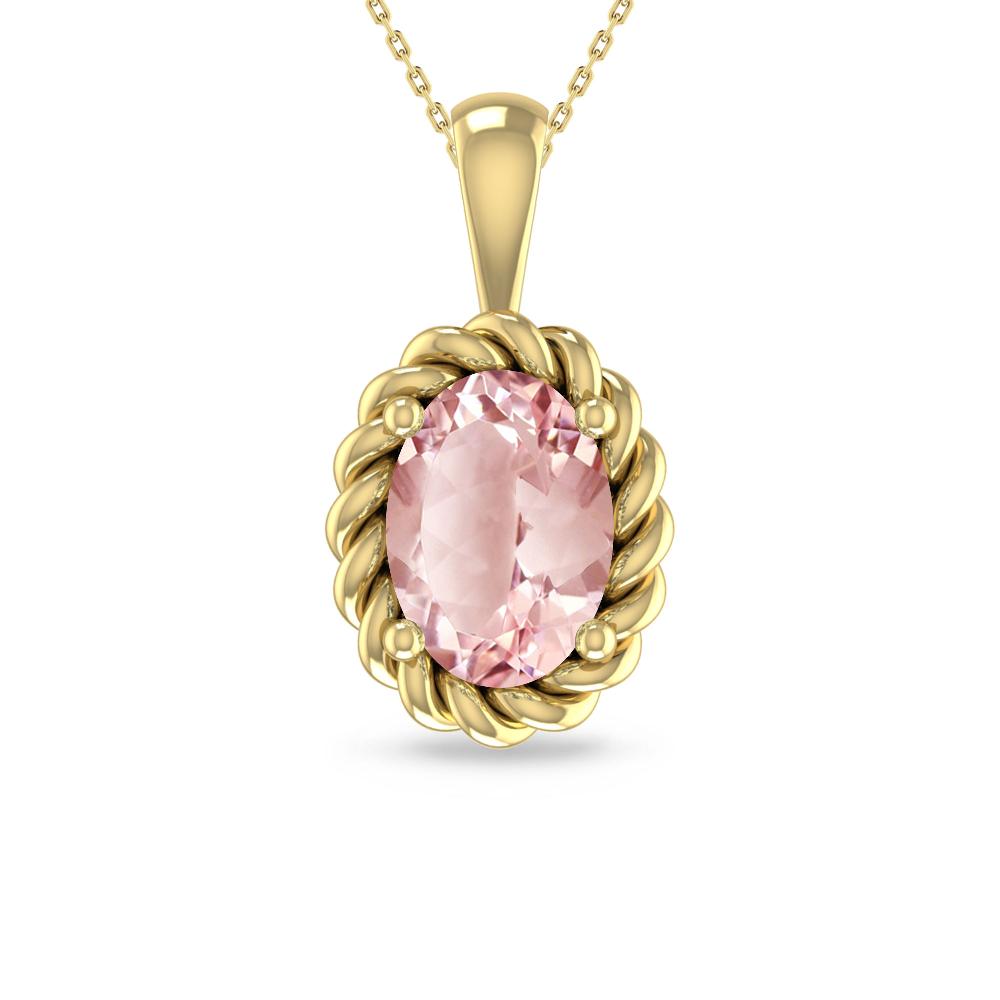 Yellow Gold - Morganite