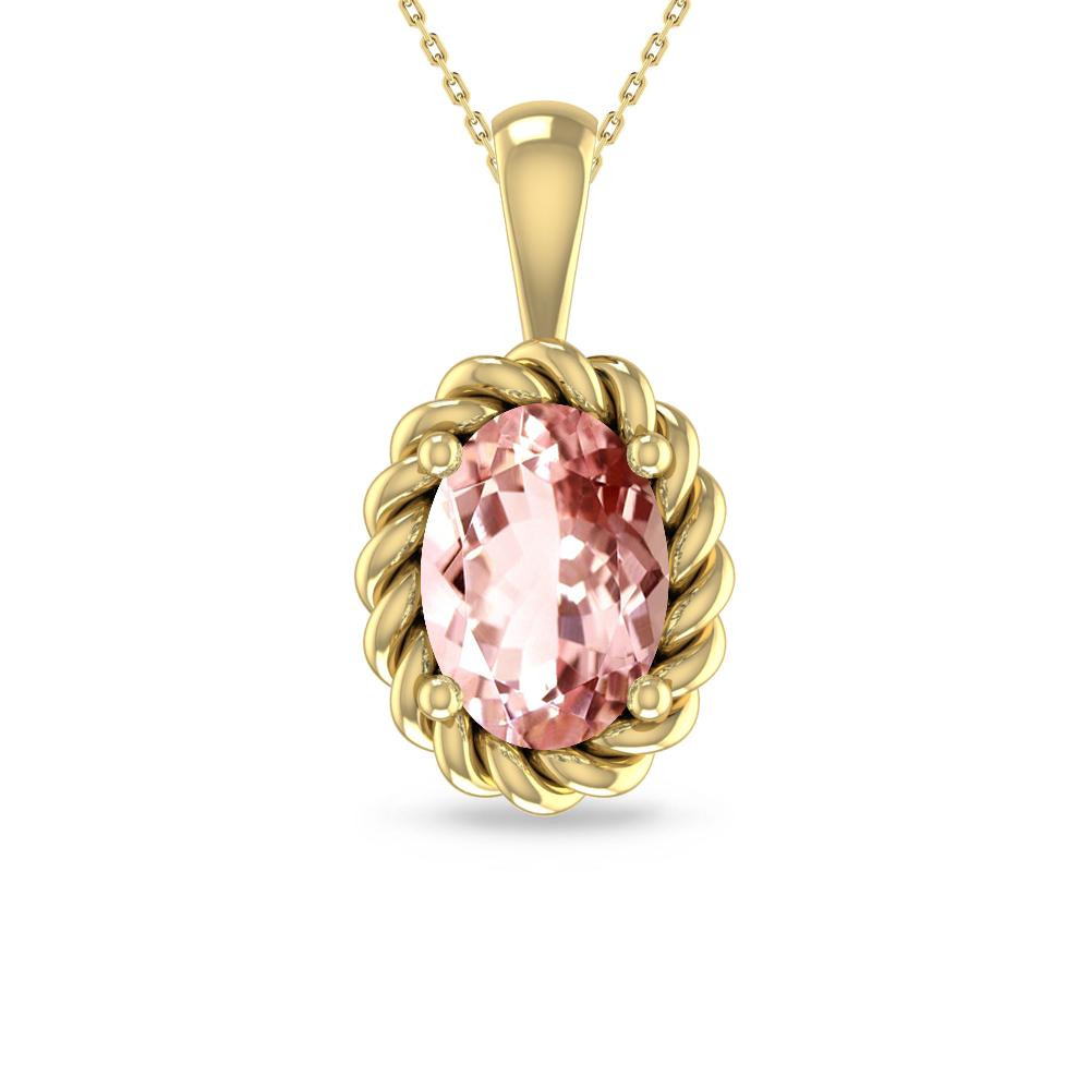 Yellow Gold - Morganite