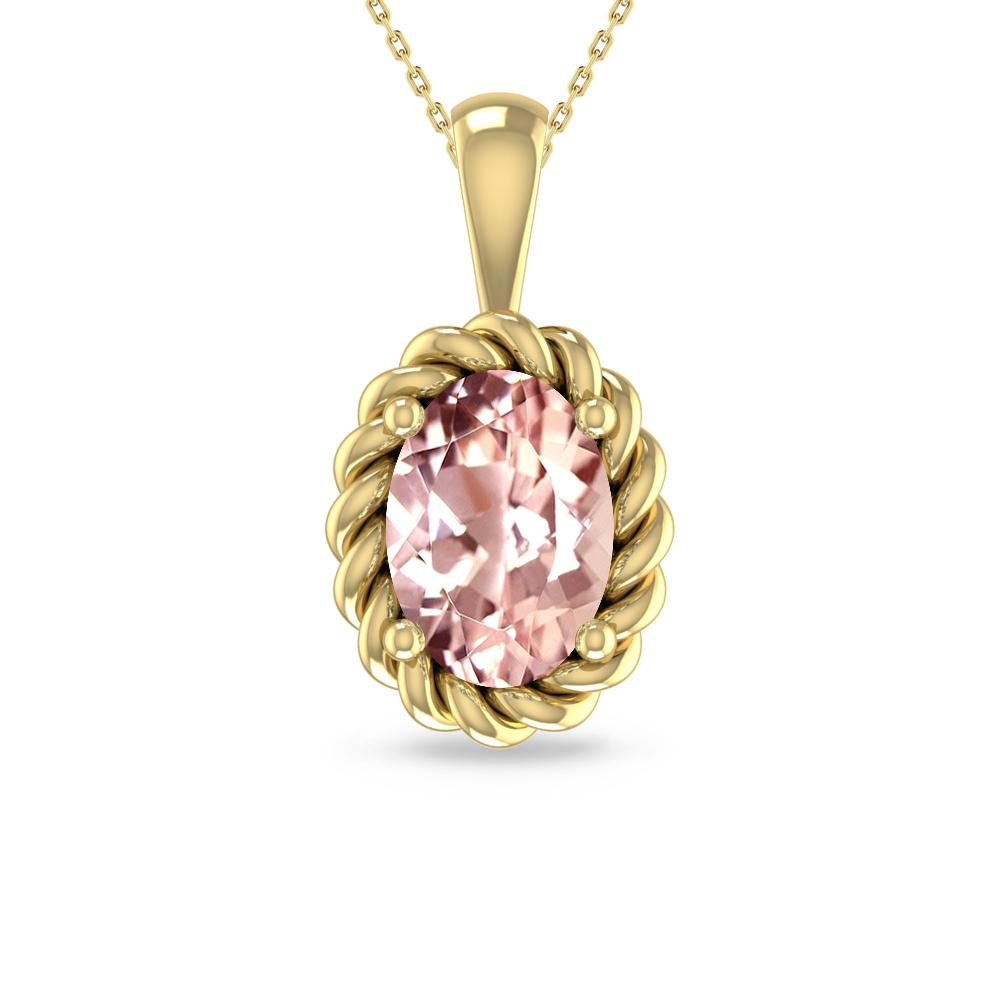 Yellow Gold - Morganite