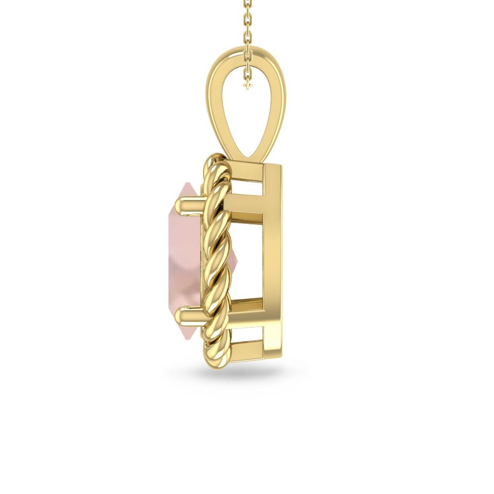 Yellow Gold - Morganite
