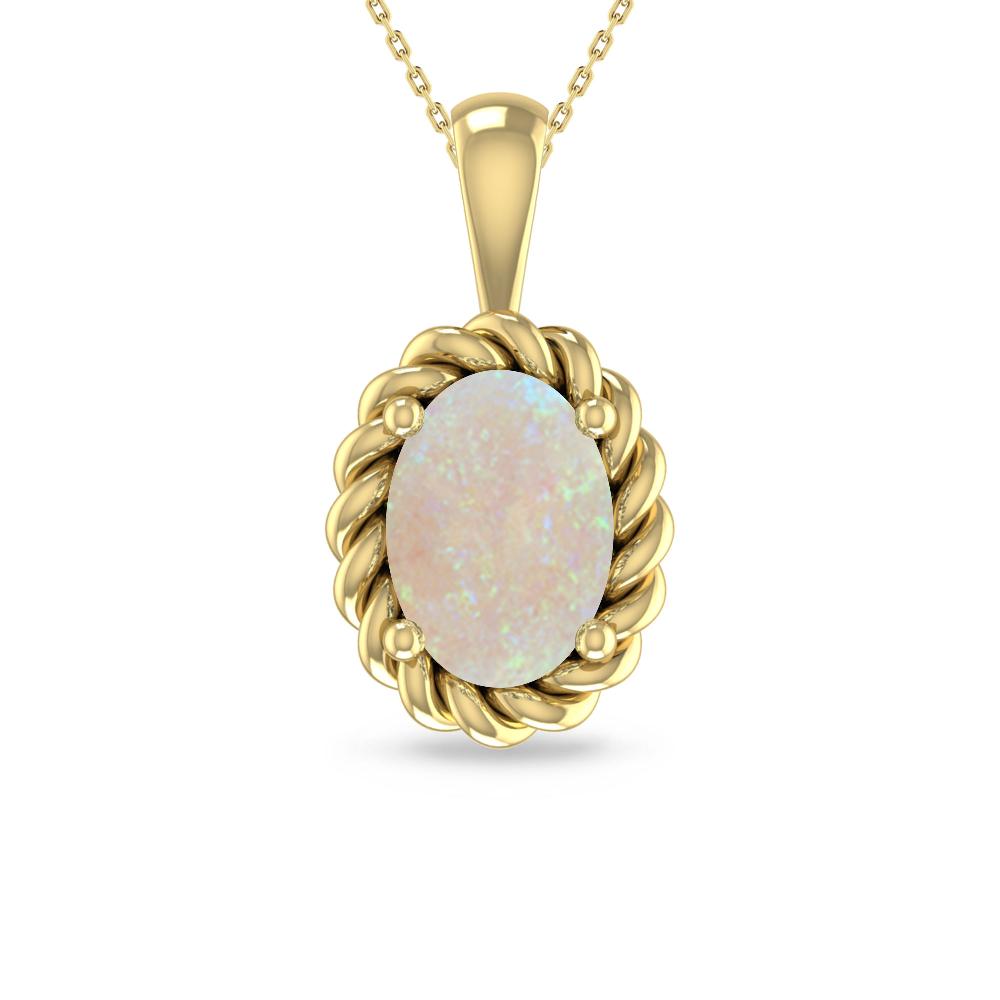Yellow Gold - Opal
