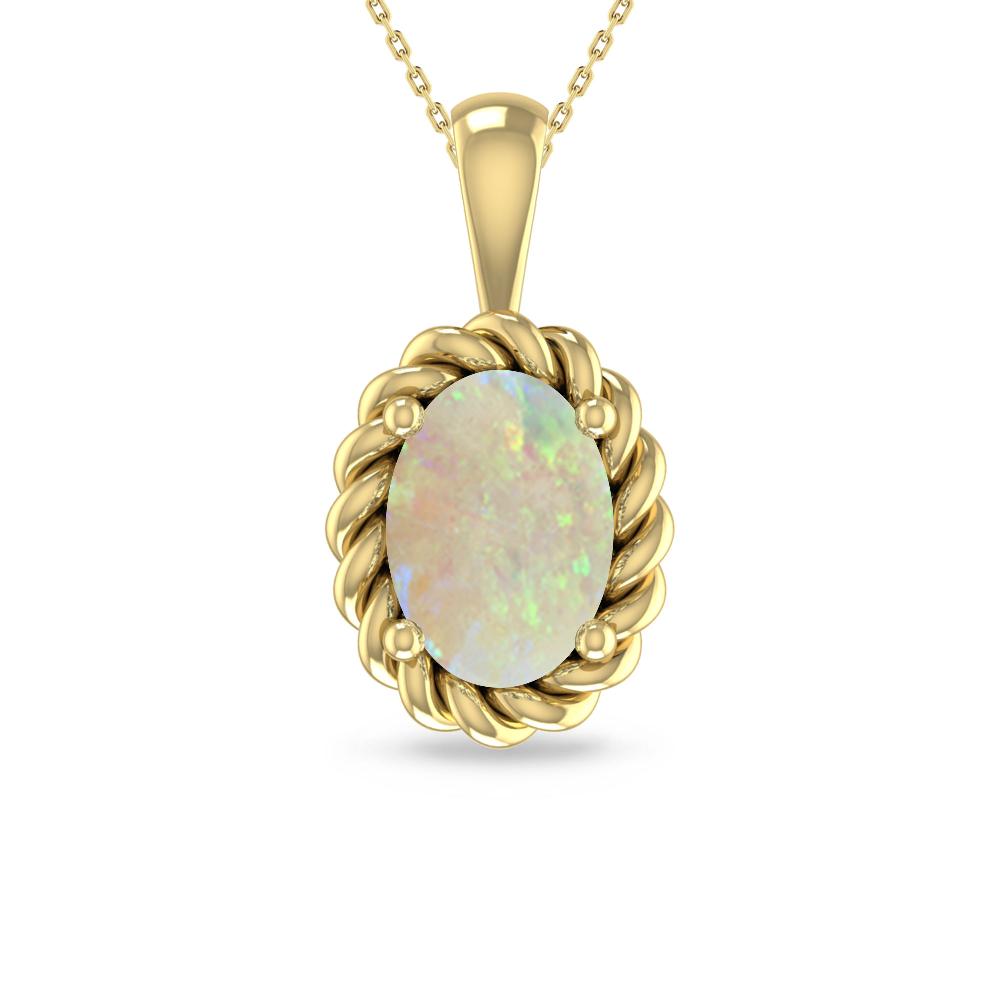 Yellow Gold - Opal