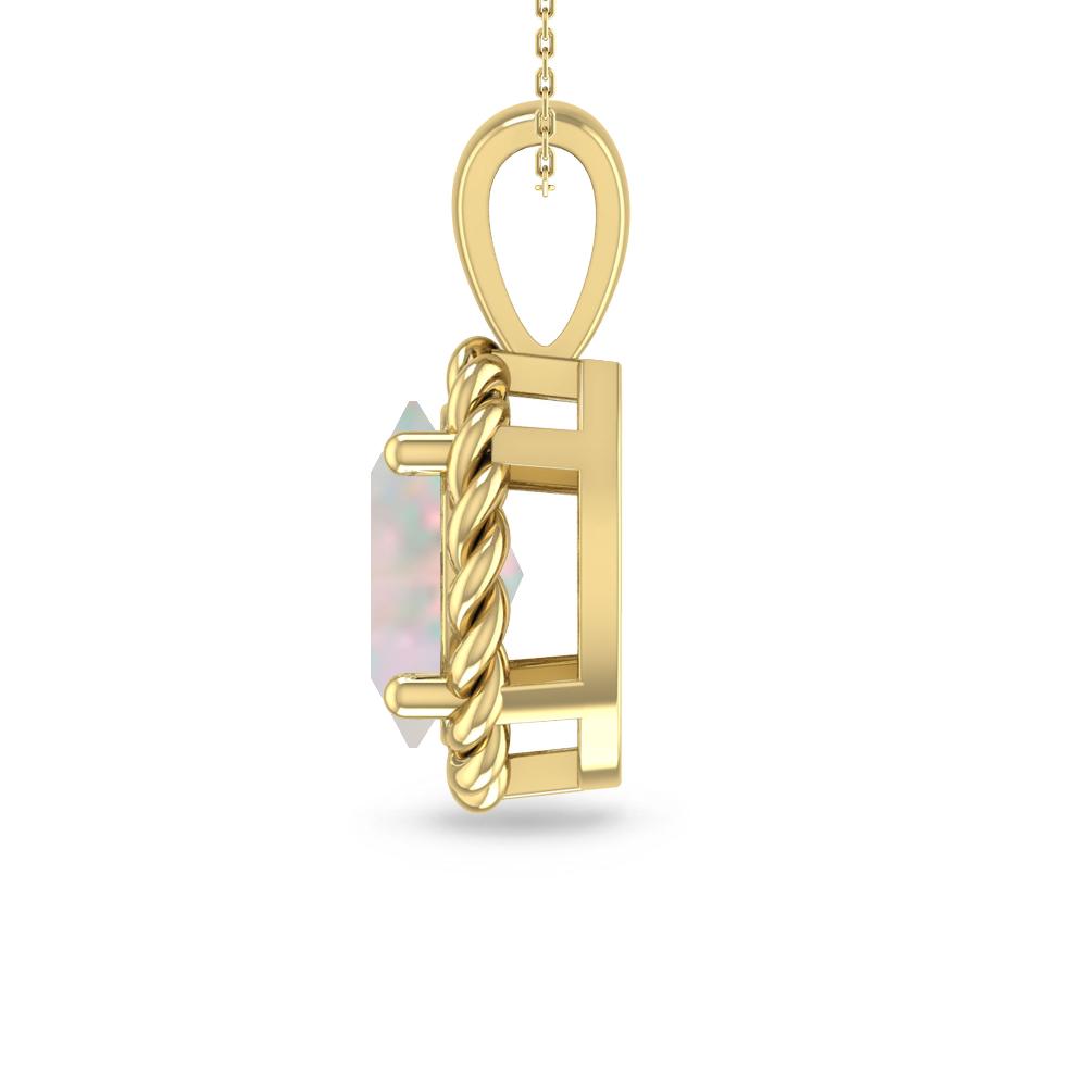 Yellow Gold - Opal