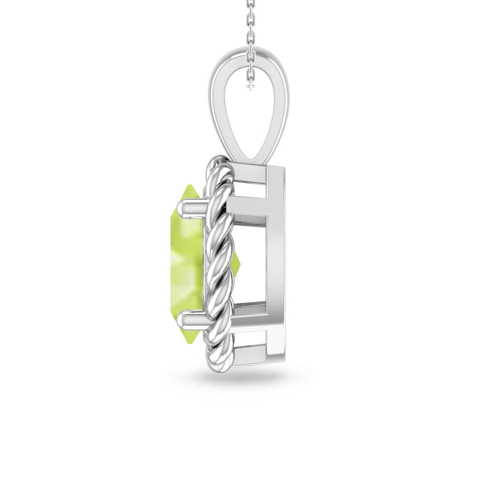 White Gold - Peridot