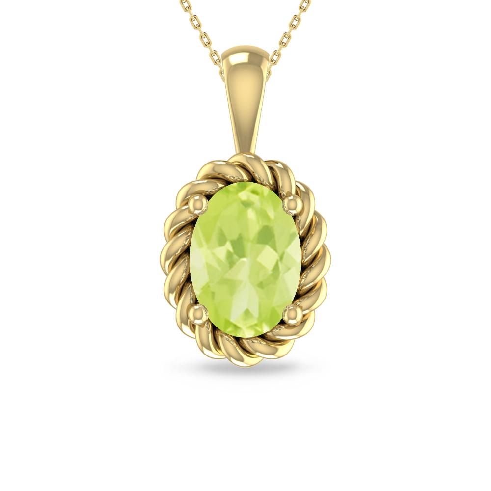 Yellow Gold - Peridot