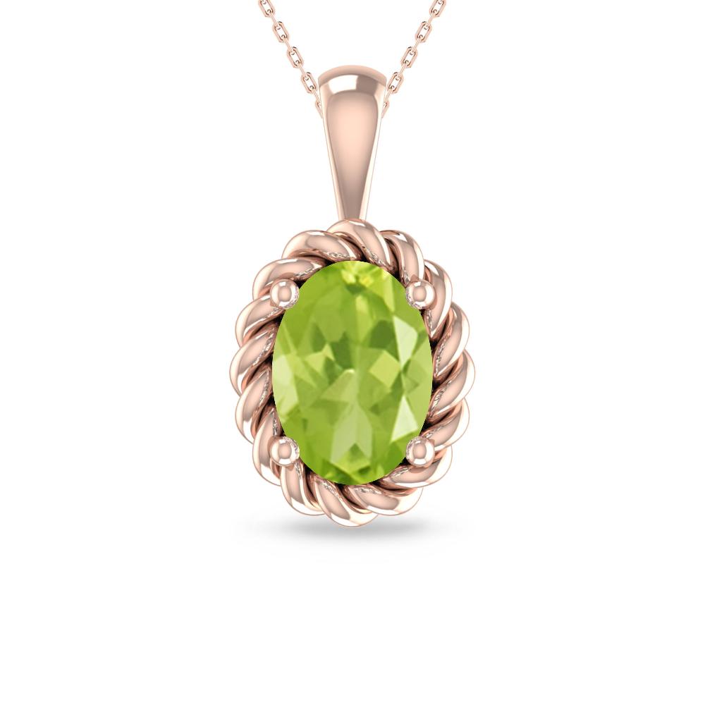 Rose Gold - Peridot