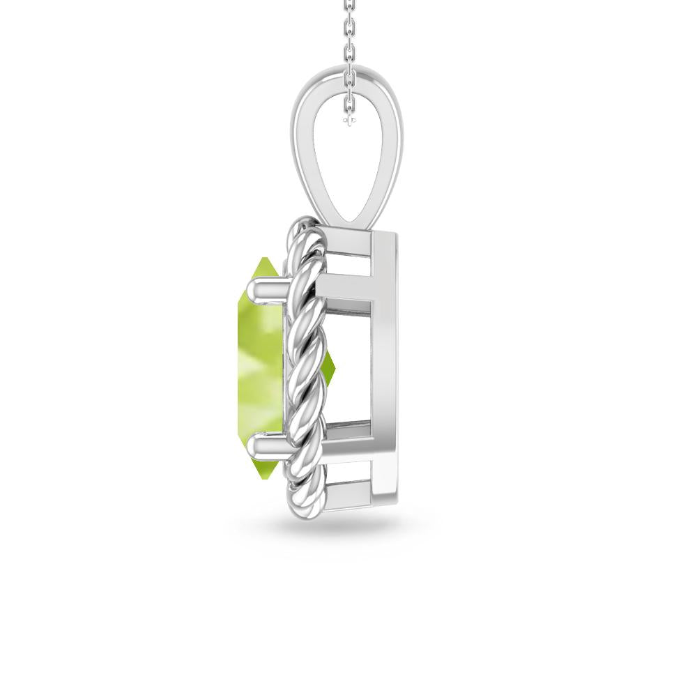 White Gold - Peridot
