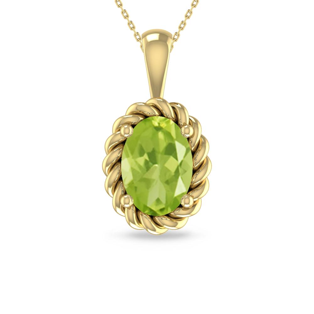 Yellow Gold - Peridot