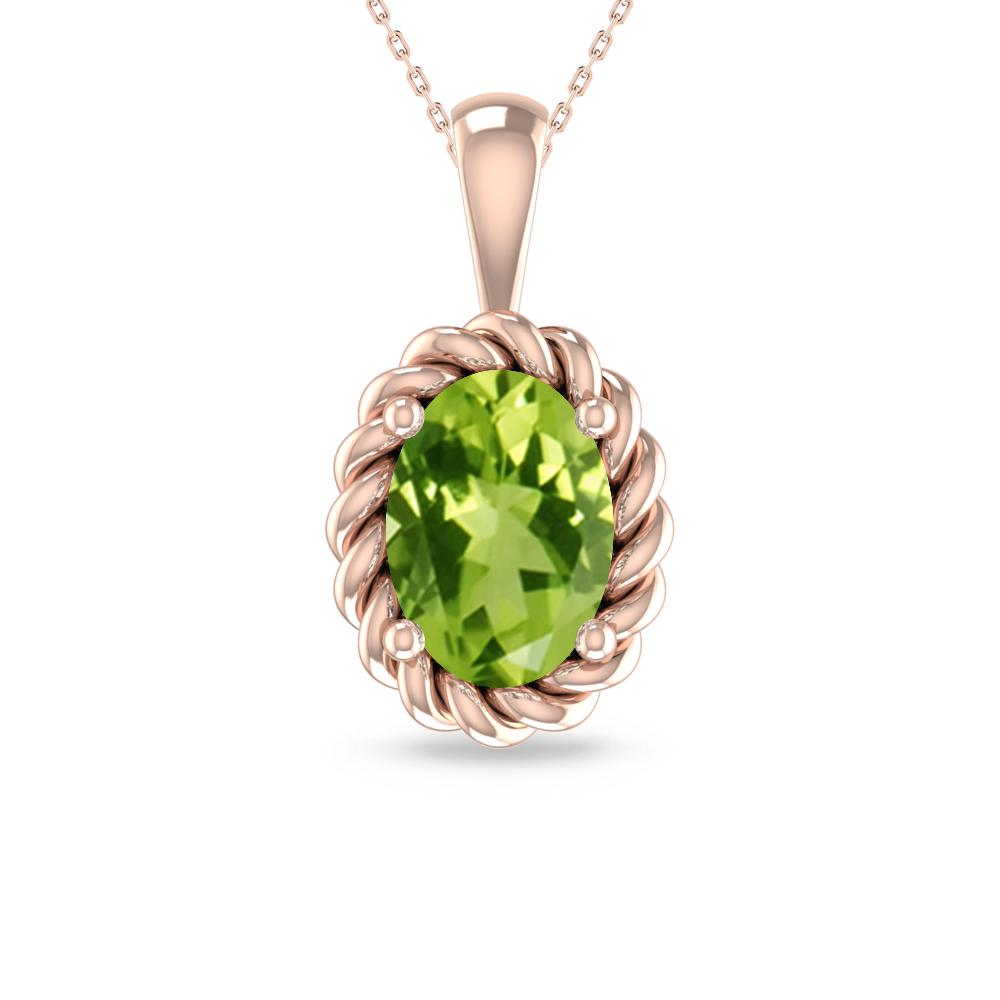 Rose Gold - Peridot