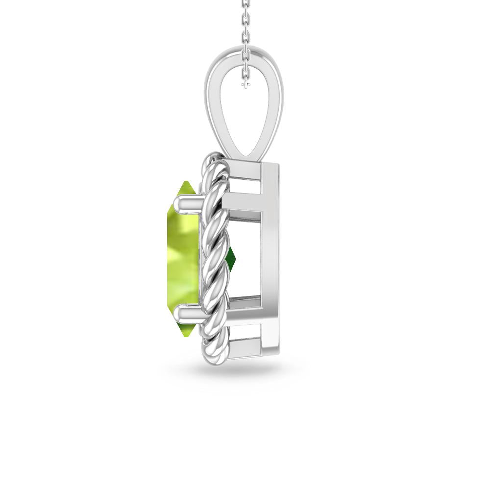White Gold - Peridot