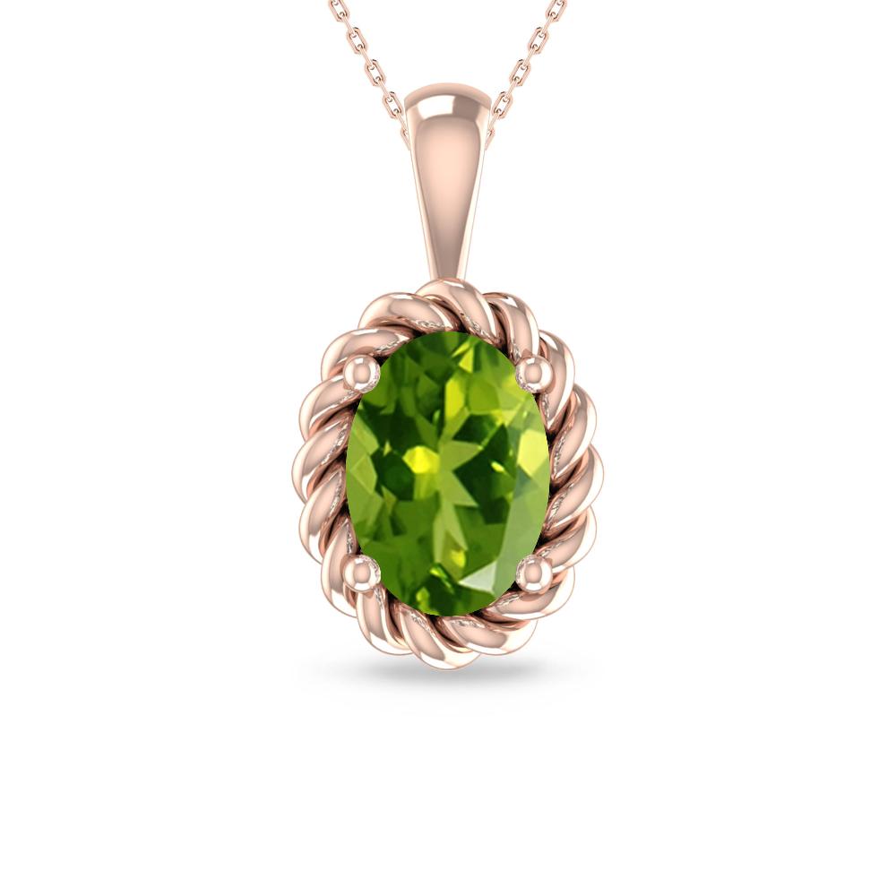 Rose Gold - Peridot