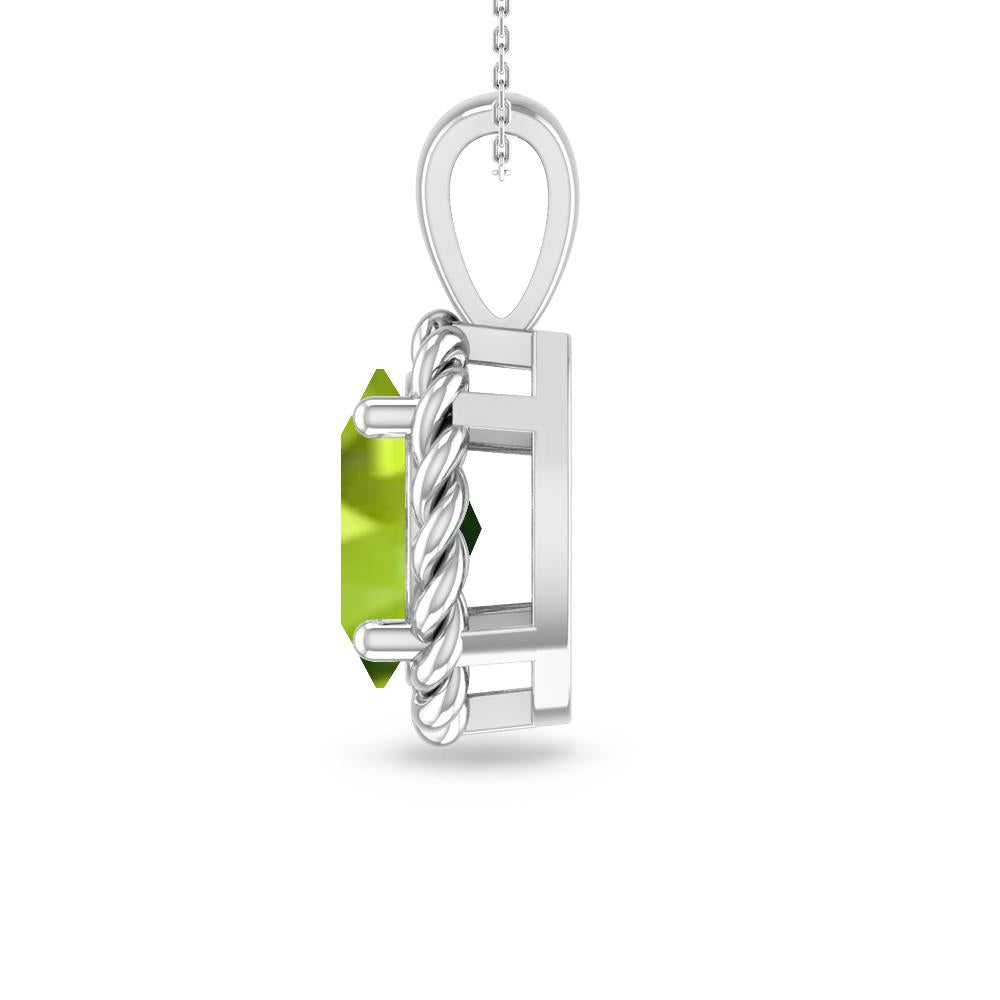 White Gold - Peridot