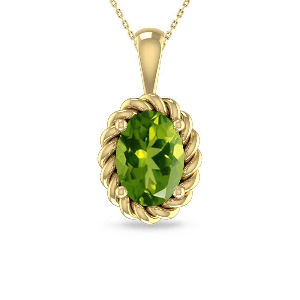 Yellow Gold - Peridot