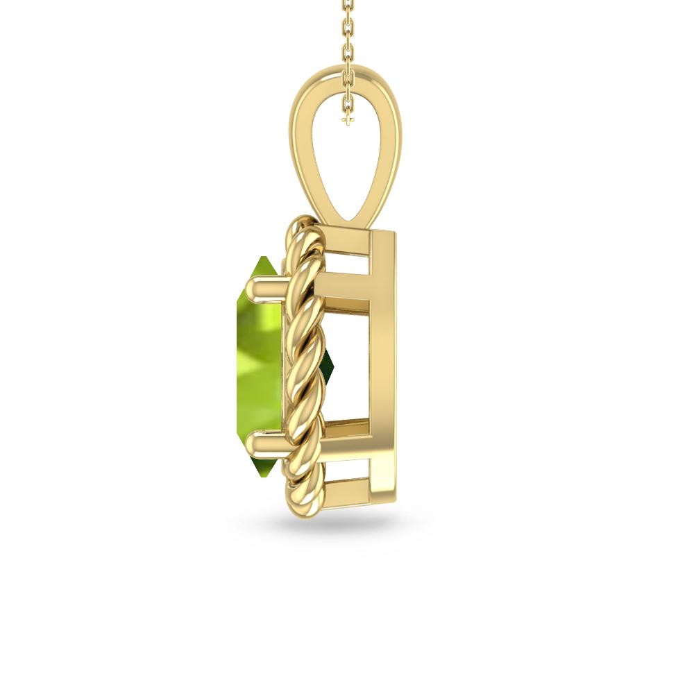 Yellow Gold - Peridot