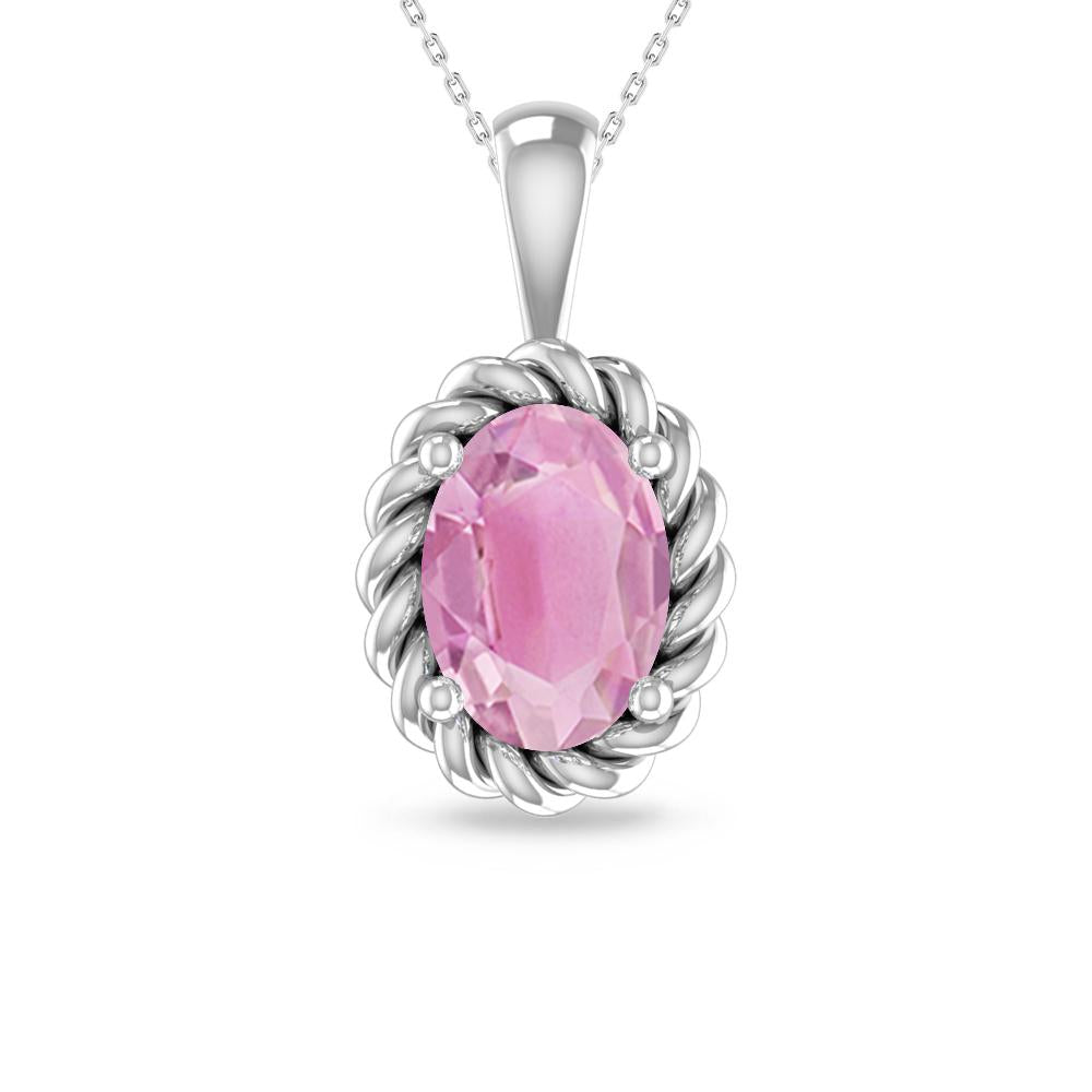 White Gold - Pink Tourmaline