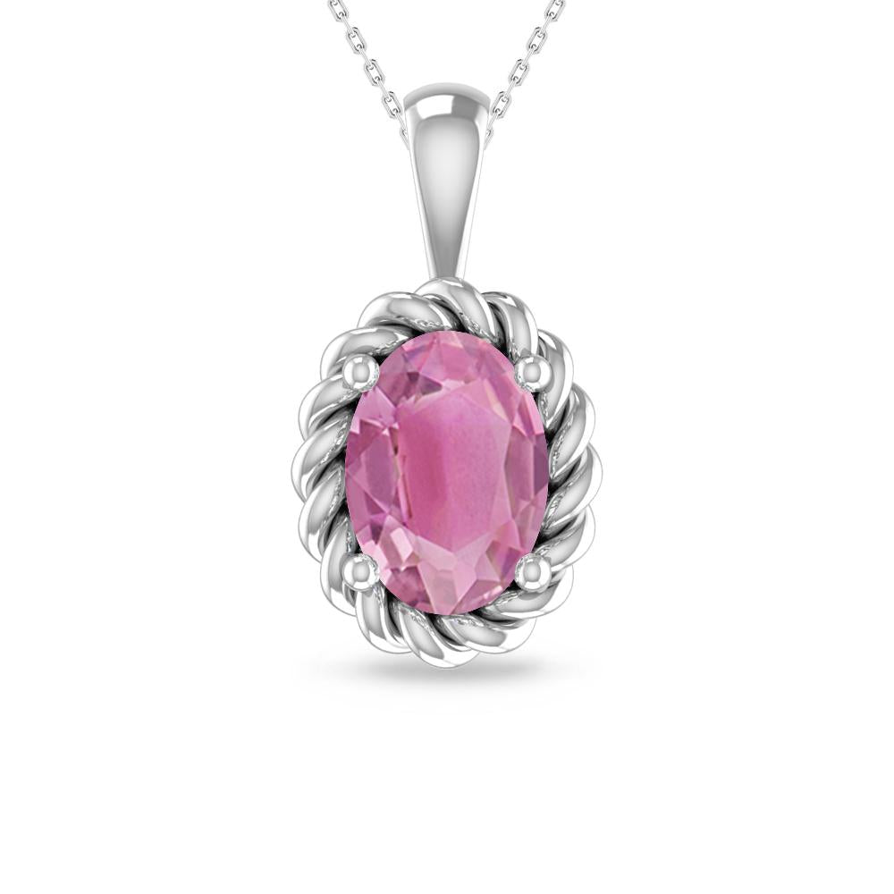 White Gold - Pink Tourmaline
