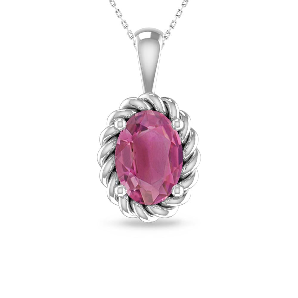White Gold - Pink Tourmaline