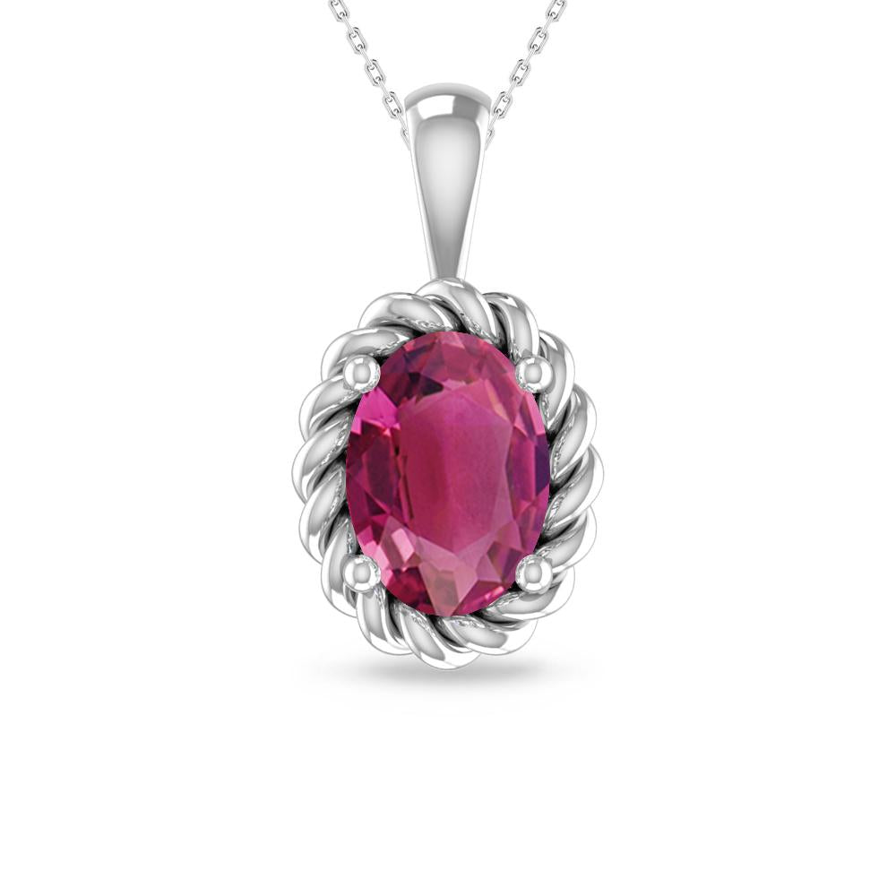 White Gold - Pink Tourmaline