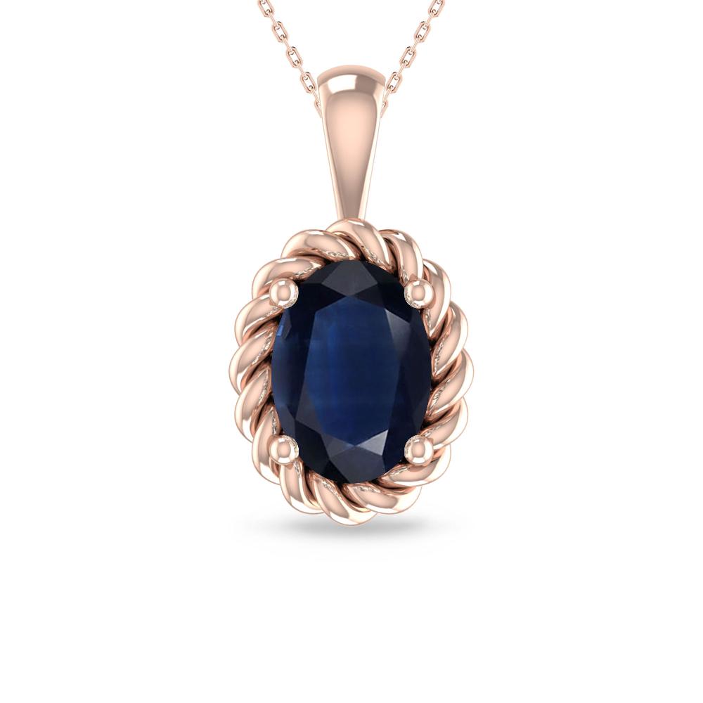Rose Gold - Sapphire
