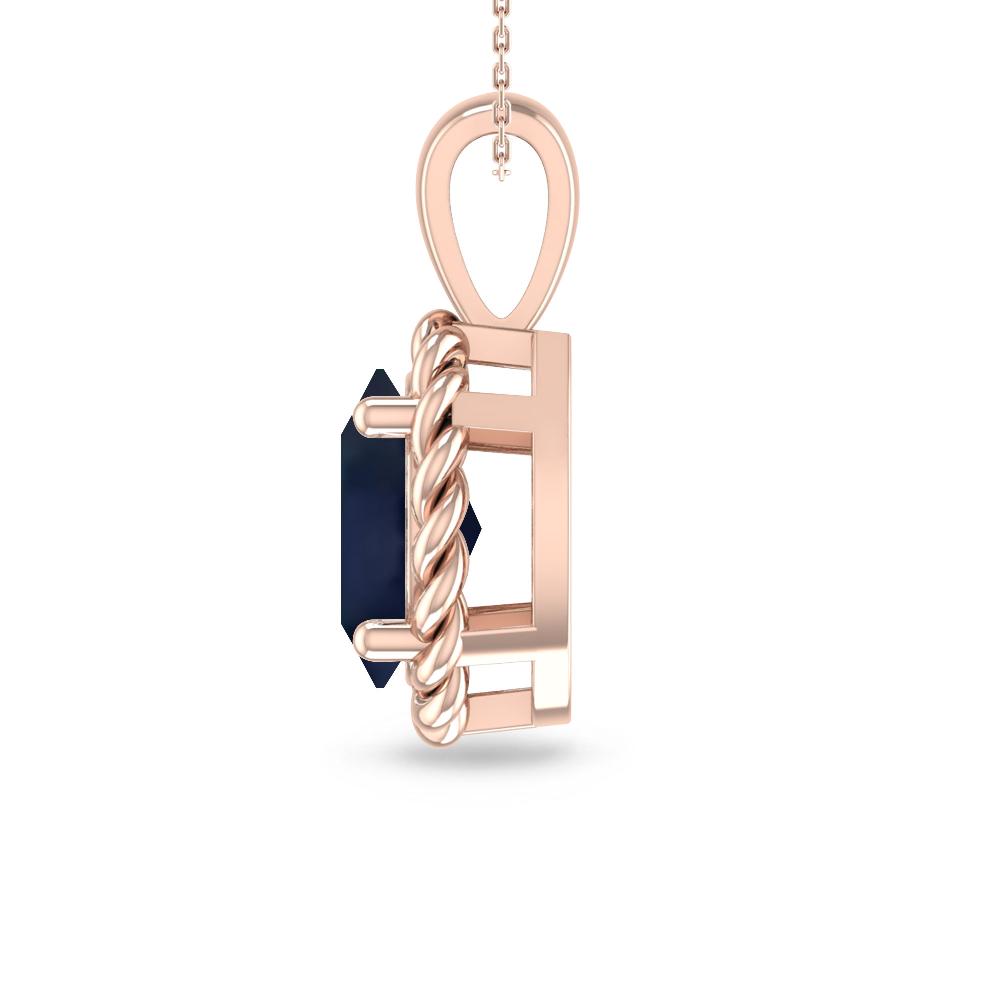 Rose Gold - Sapphire